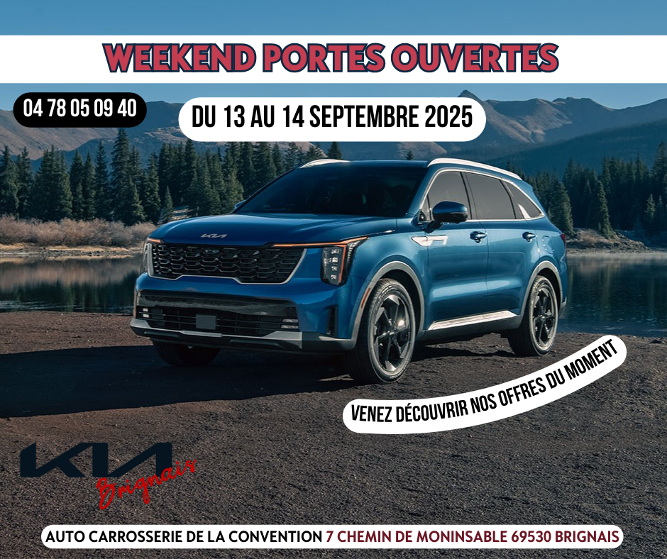 Weekend Portes Ouvertes!