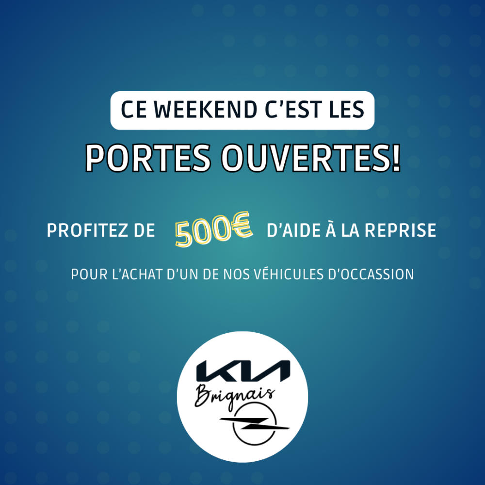 Offre exceptionnelle à l'occasion des portes ouvertes!