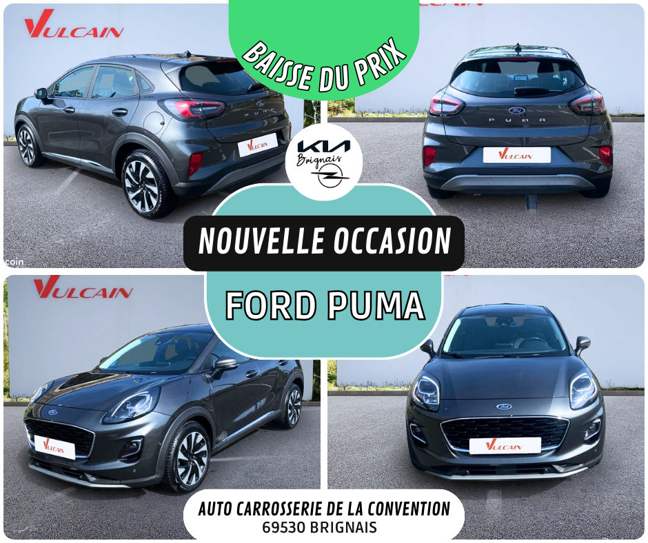 FORD Puma 1.0 Flexifuel 125 ch mHEV S&S BVM6 Titanium