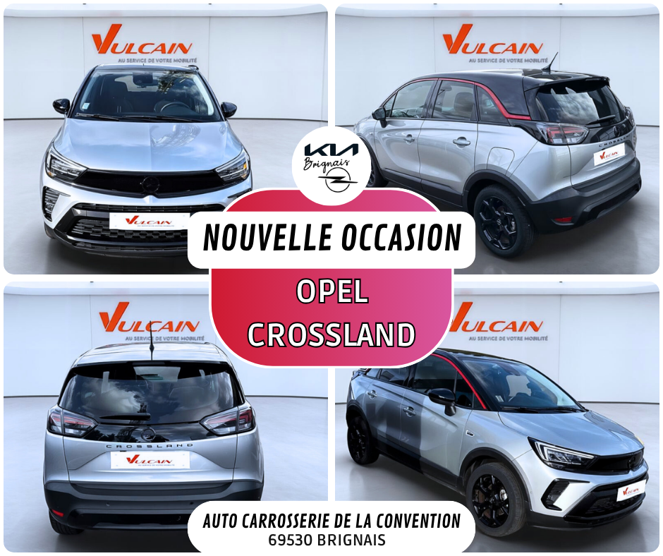 OPEL Crossland 1.2 Turbo 110 ch BVM6 GS