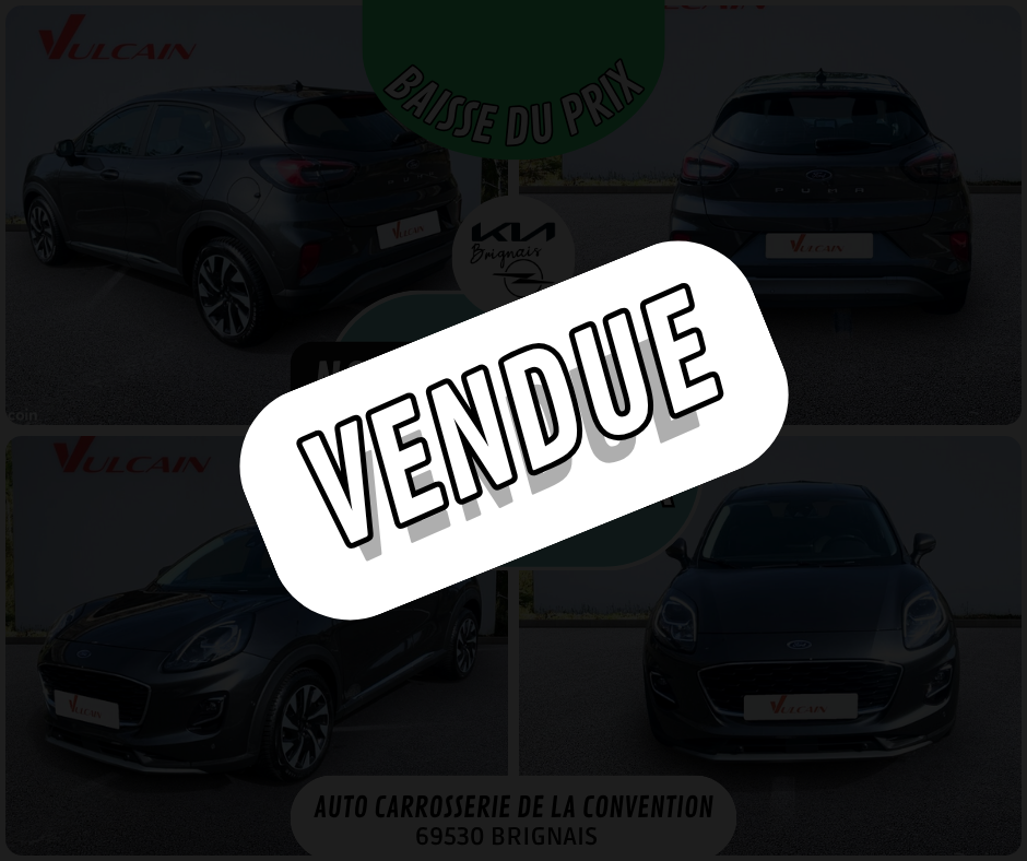 FORD Puma 1.0 Flexifuel 125 ch mHEV S&S BVM6 Titanium