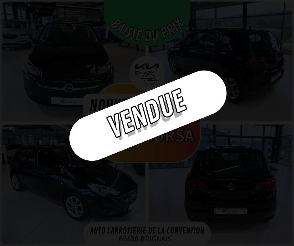 Opel Corsa 1.4 Turbo 100ch Play Start/Stop 5p