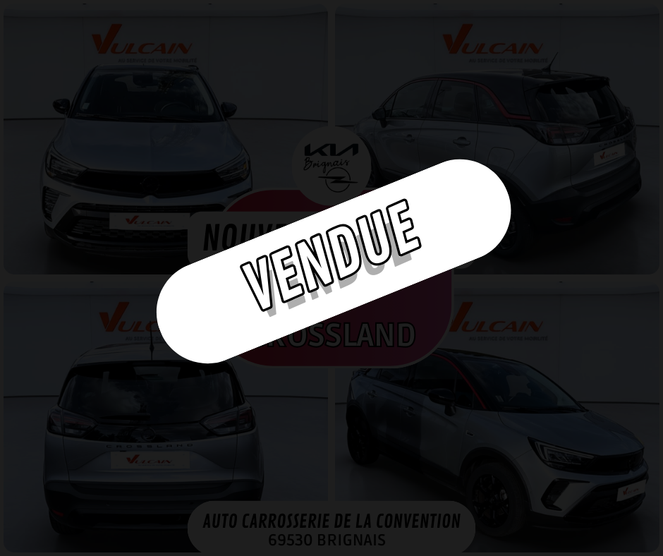 OPEL Crossland 1.2 Turbo 110 ch BVM6 GS