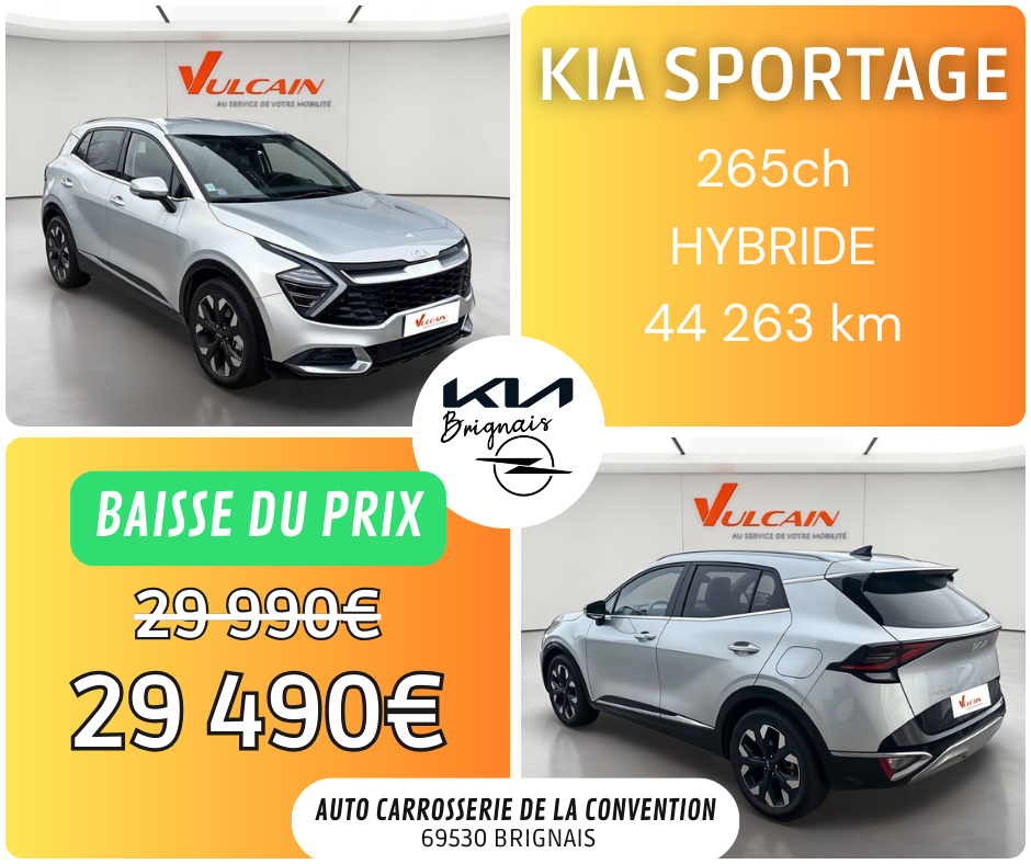 FB SPORTAGE nv prix 44263km verso 01_26
