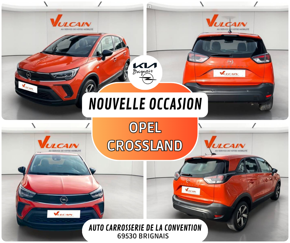 OPEL Crossland 1.2 Turbo 110 ch BVM6 Edition