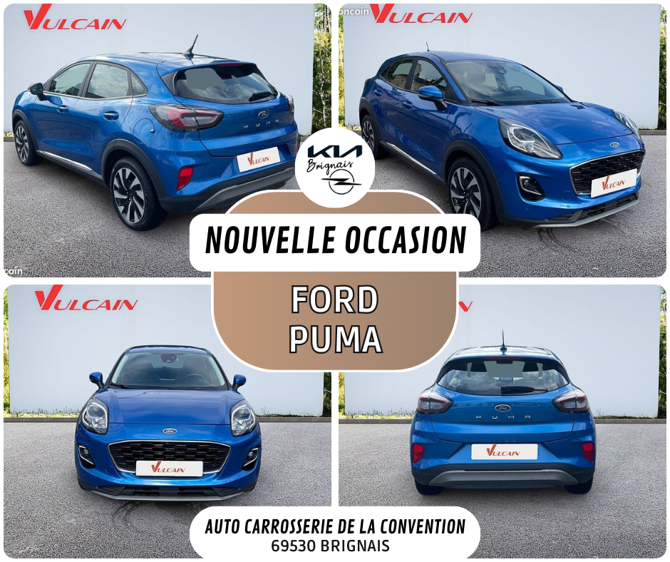 FORD Puma 1.0 Flexifuel 125 ch mHEV S&S BVM6 Titanium