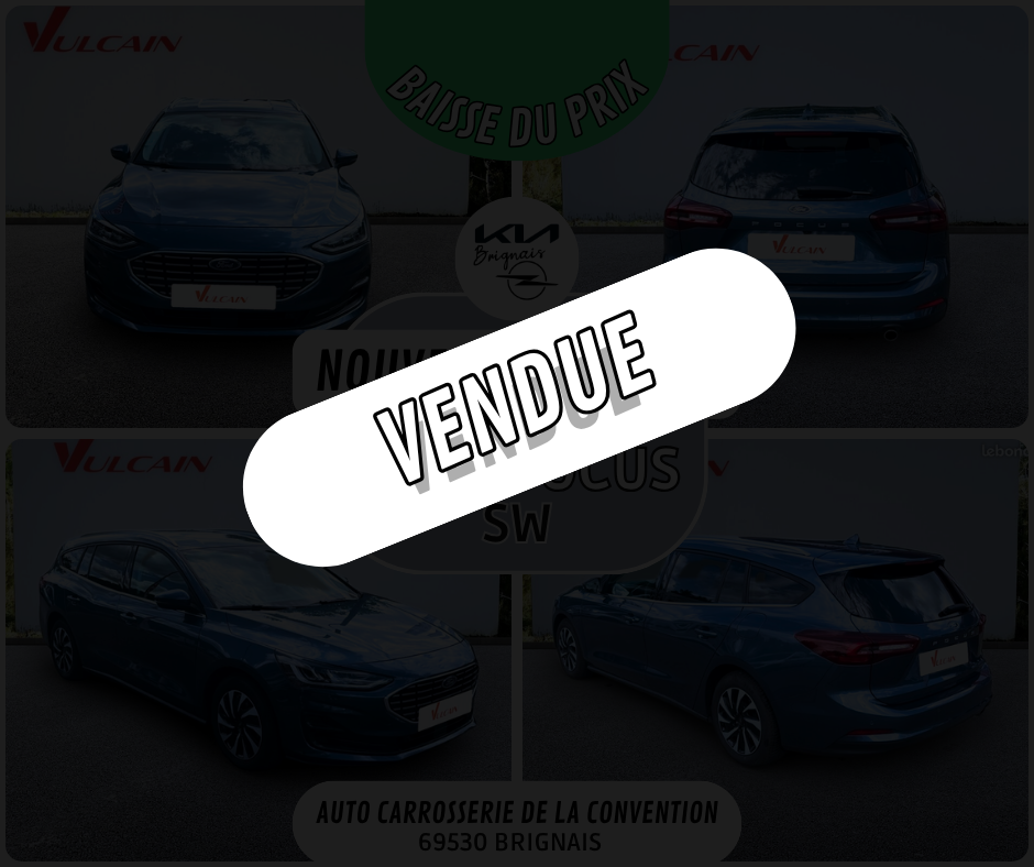 FORD Focus SW 1.0 Flexifuel 125 S&S mHEV Titanium X Business