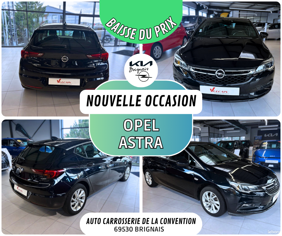 Opel Astra 1.4 Turbo 150ch Start&Stop Innovation Automatique