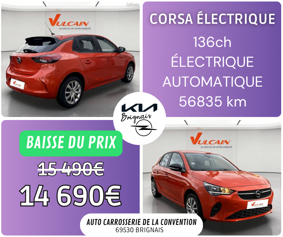 FB  corsa electrique orange 56835km nv prix verso 04_26