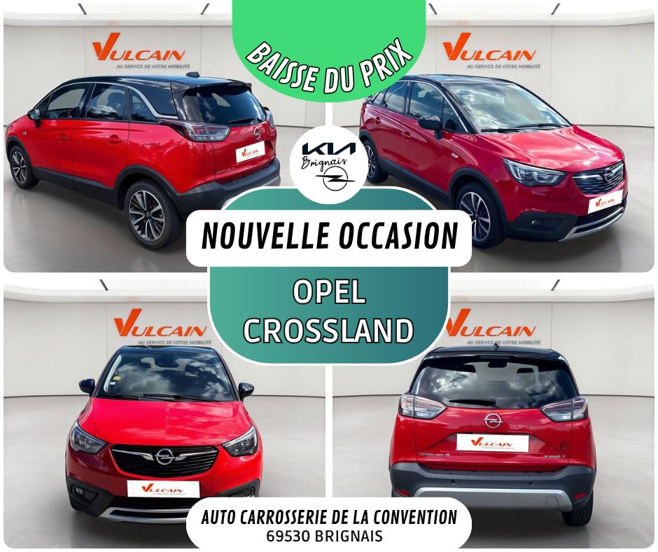 OPEL Crossland X 1.6 Turbo D 120 ch Innovation