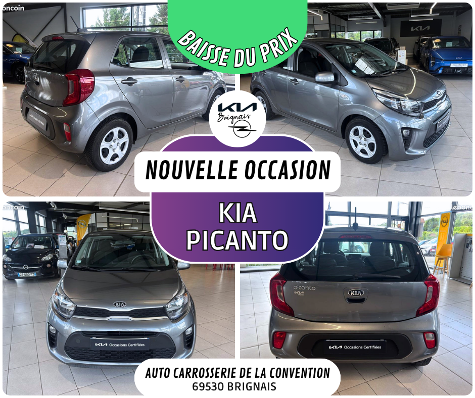 KIA Picanto 1.0 DPi 67ch Active