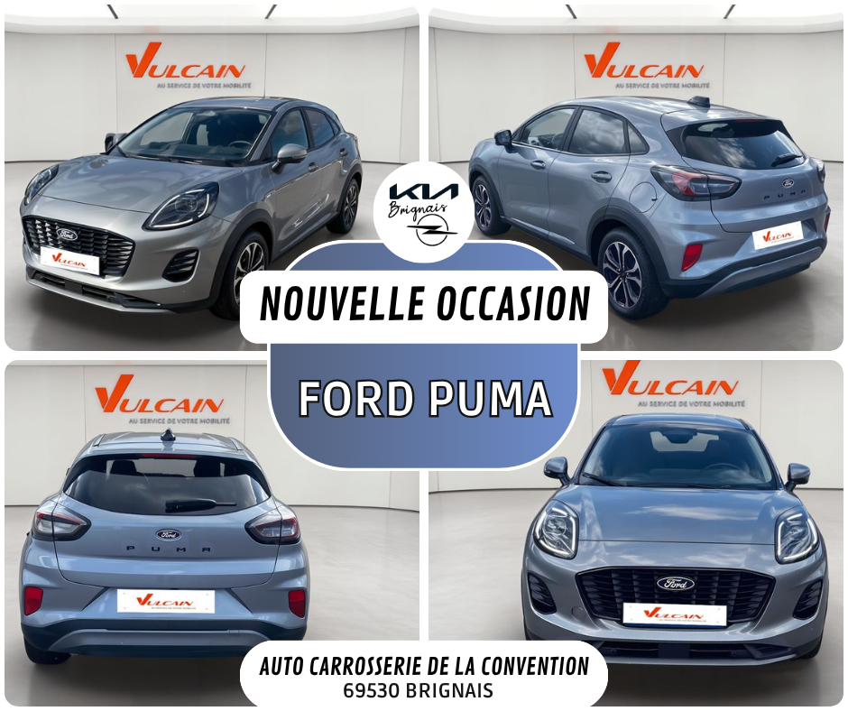 FORD Puma 1.0 EcoBoost 125 ch mHEV S&S BVM6 Titanium Business