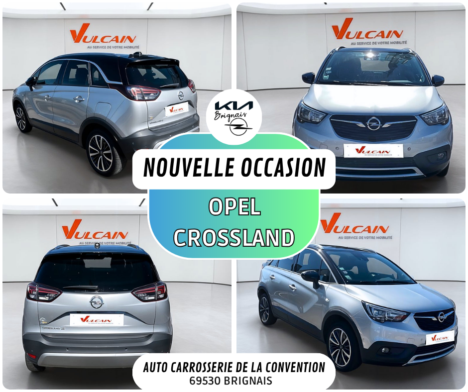 OPEL Crossland X 1.2 Turbo 110 ch BVA6 Innovation