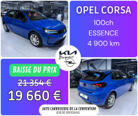 FB corsa bleue nv prix 3 4900km verso 0226