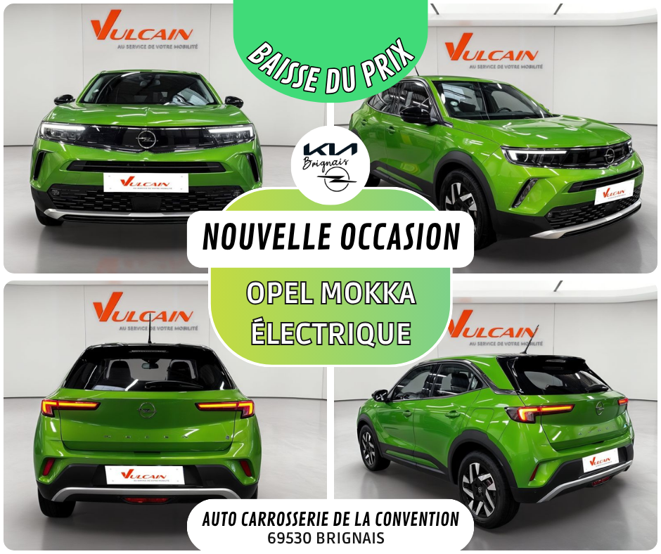 OPEL Mokka Electrique 136 ch & Batterie 50 kWh Elegance